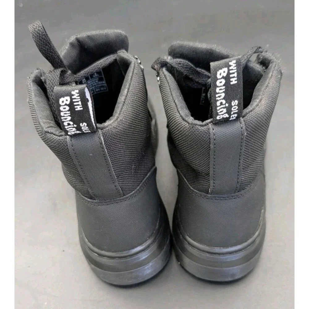 DR. MARTENS WOMEN'S COMBS W TIE BLACK BOOT SIZE 8